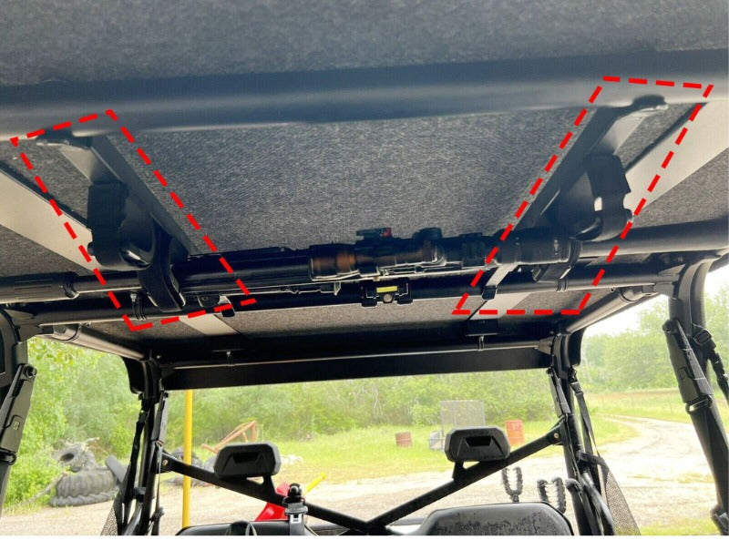 SmartRest Over Head Gun Rack for Buggies