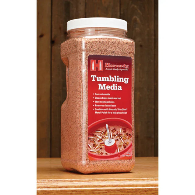 Hornady 2kg One Shot Tumbler Corn Cob Media Case Polish Clean