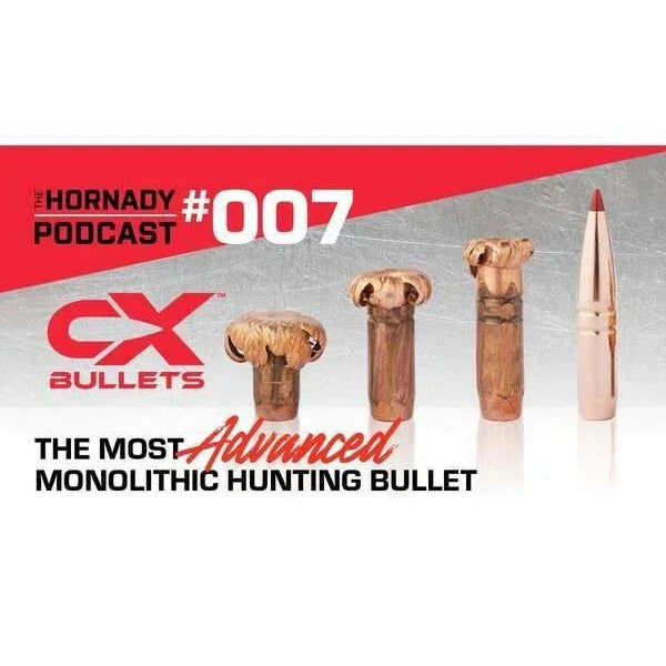 HORNADY .243 6MM 80 GRAIN CX BULLET 50 PACK - Hunt The Night