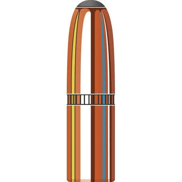 HORNADY .257 25 CAL 117 GRAIN RN INTERLOCK PROJECTILES 100 PACK - Hunt The Night