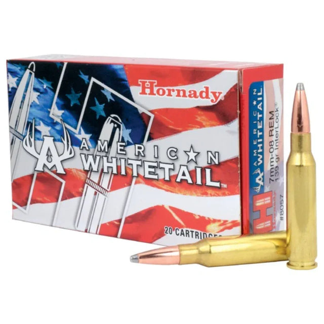 Hornady Ammo 7MM-08 Rem 139 Gr Sp Aw