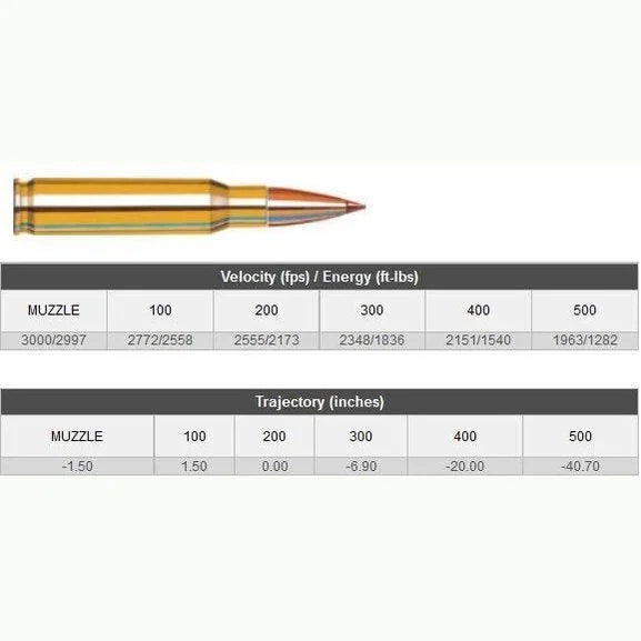 HORNADY 308 WIN 150 GR SST SPF - Hunt The Night