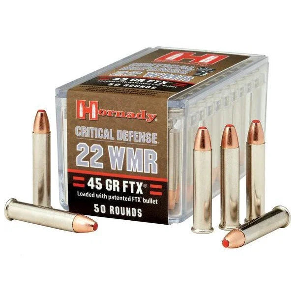 HORNADY 22 WMR 45 GR FTX CD