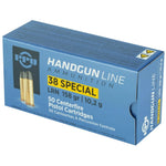 PPU 38 SPECIAL 158GR LRN X50