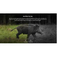 HIKMICRO Alpex A50T-S Night Vision Scope with Speras TH11 IR Torch