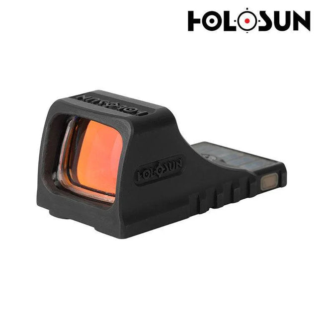 Holosun SCS-MOS-GR; Self Charging Sight; Titanium Housing; 2 MOA Dot or 32 MOA Circle Dot; Solar **GREEN**