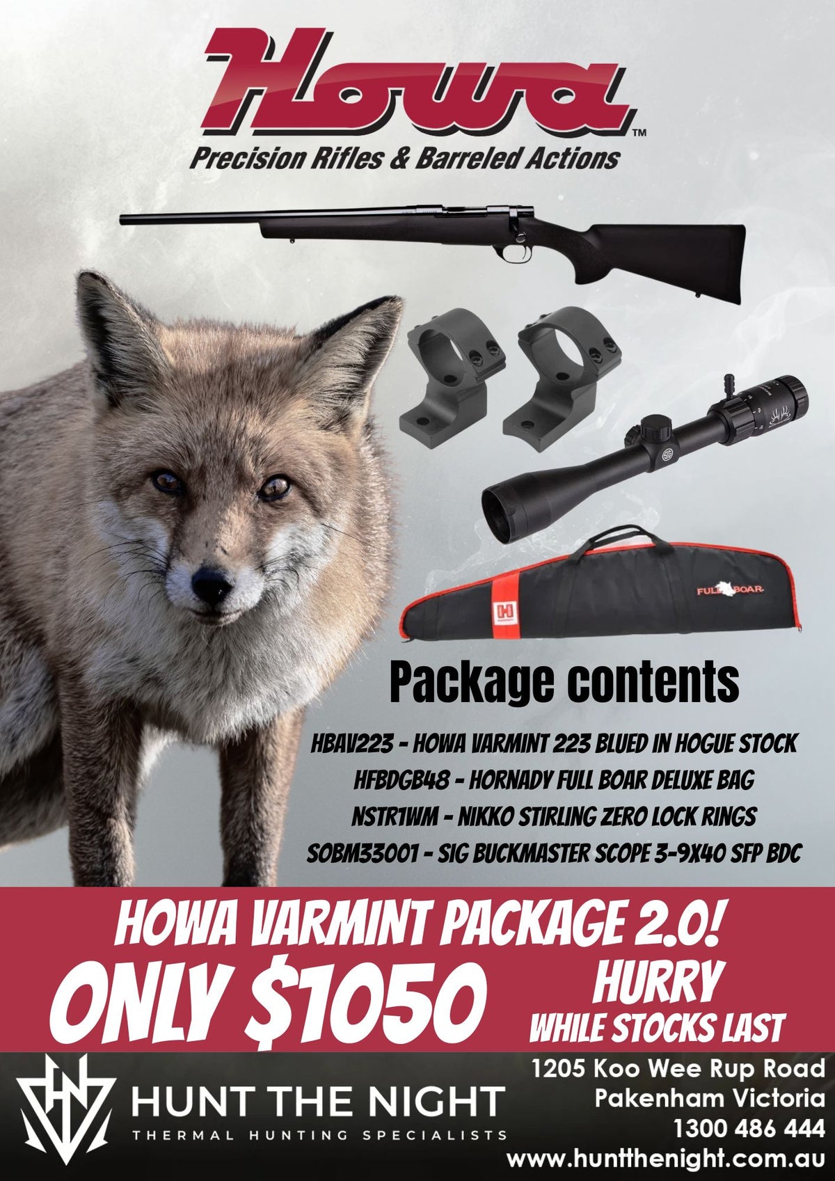 HOWA VARMINT PACKAGE 2.0!