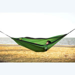 NAKIE FOREST GREEN - RECYCLED HAMMOCK WITH STRAPS
