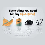 NAKIE GOLDEN MANGO - RECYCLED HAMMOCK WITH STRAPS - Hunt The Night