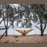 NAKIE SAHARA SAND RECYCLED HAMMOCK WITH STRAPS - Hunt The Night