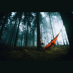 NAKIE SUNBURNT ORANGE RECYCLED HAMMOCK WITH STRAPS - Hunt The Night