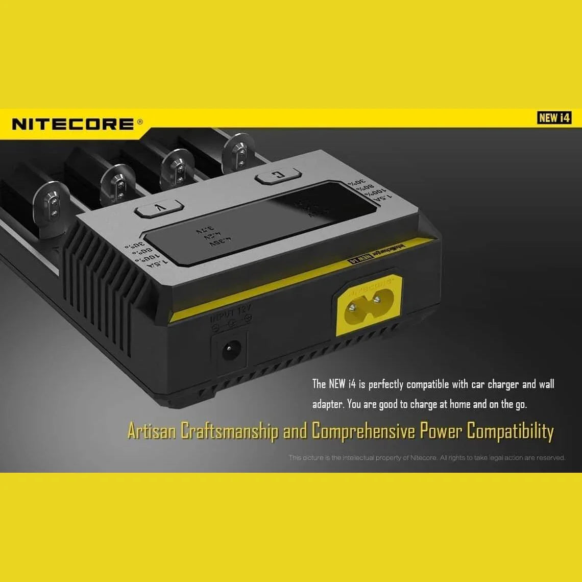 NITECORE UNIVERSAL INTELLICHARGER I4 - Hunt The Night