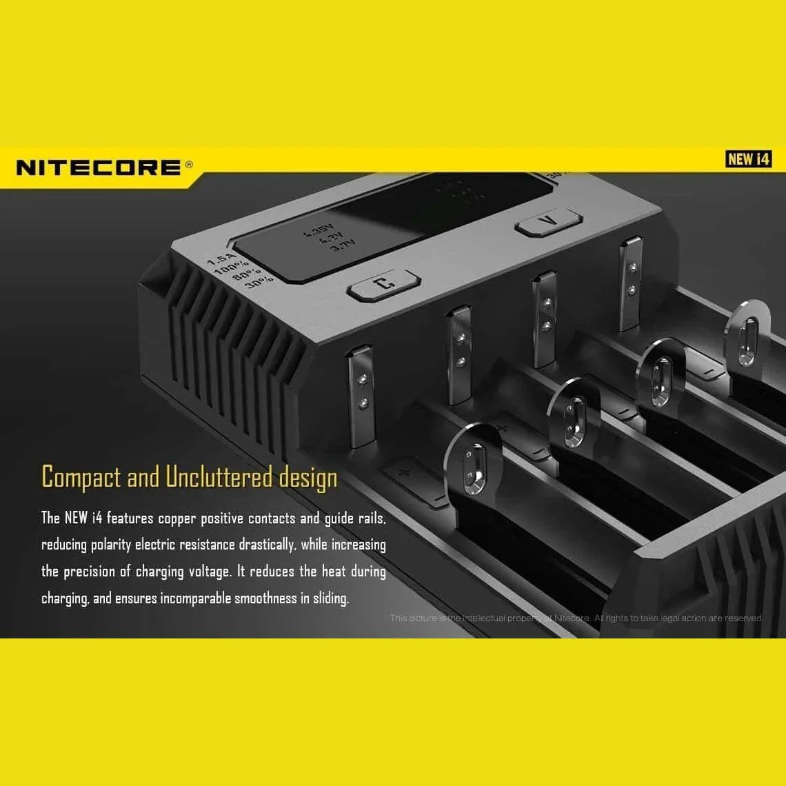 NITECORE UNIVERSAL INTELLICHARGER I4 - Hunt The Night
