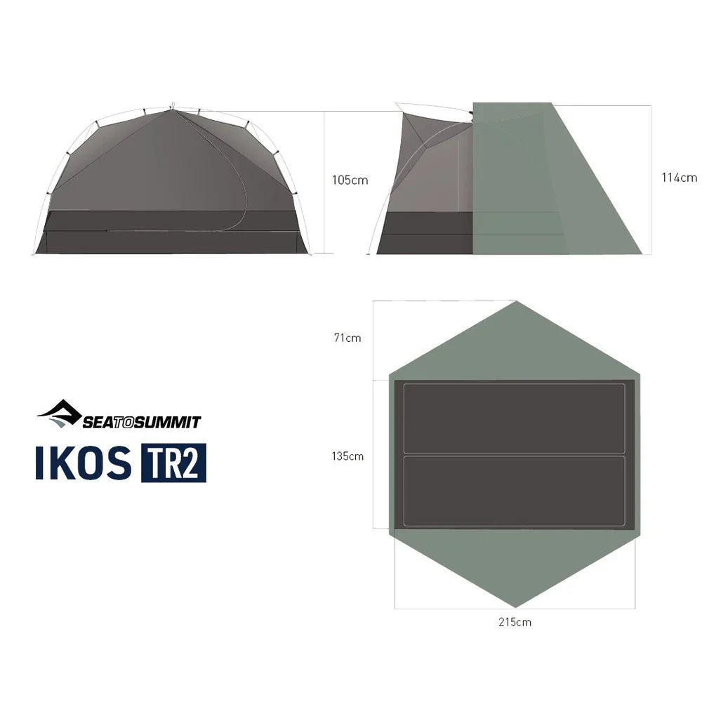 Ikos Lightweight Tent - Hunt The Night