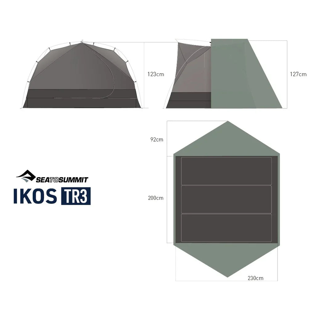 Ikos Lightweight Tent - Hunt The Night