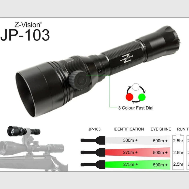 Z-Vision JP-103 3 In 1 Torch
