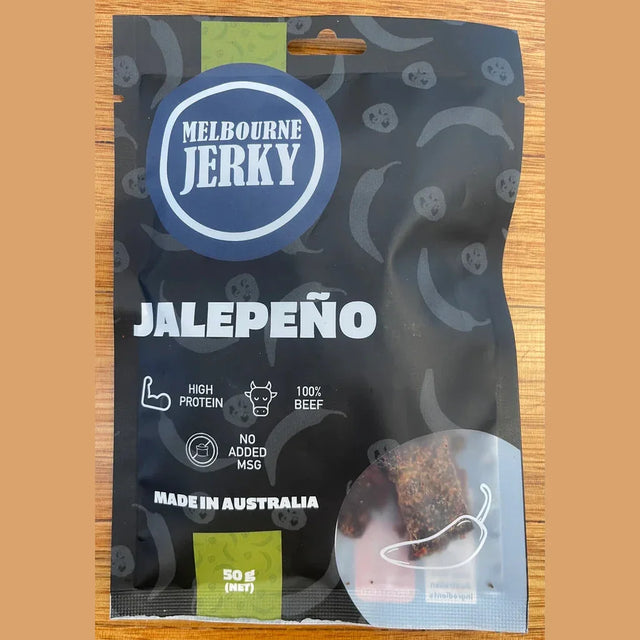 Melbourne Jerky Jalepeno 50g