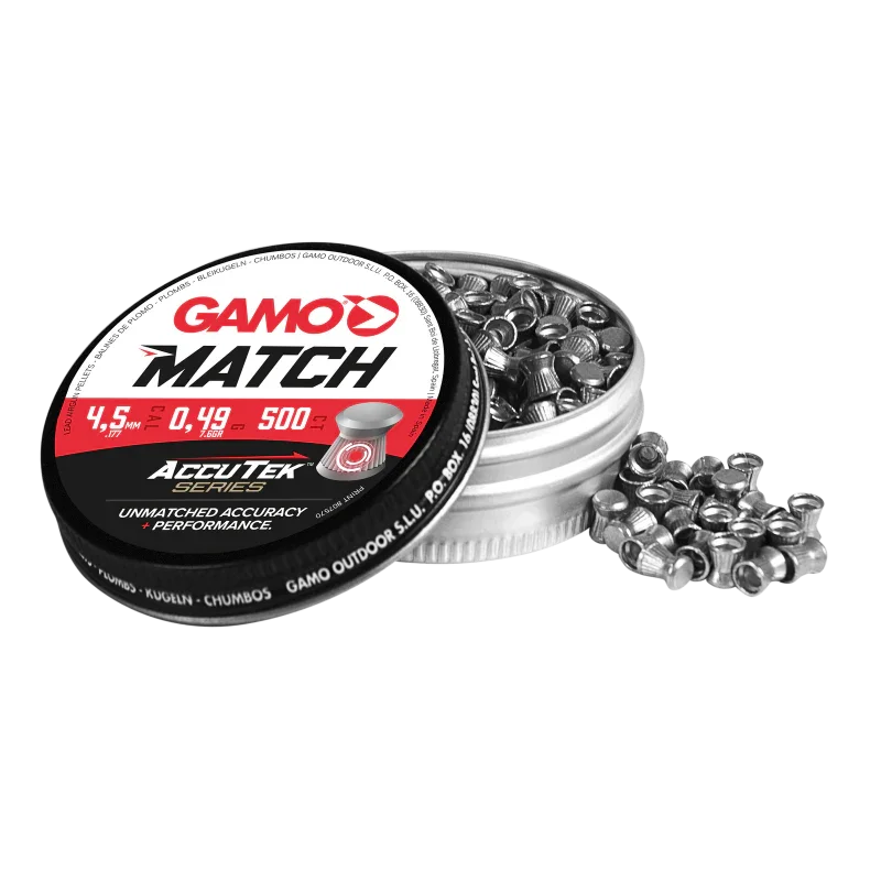Gamo Accutek Match Pellets .177 500/tin