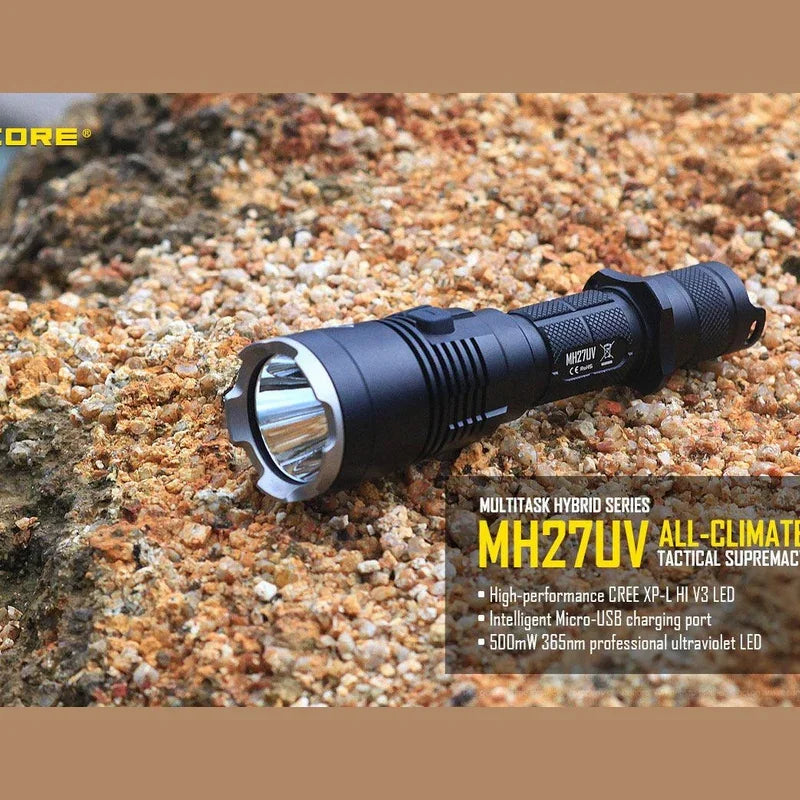 NITECORE MH27UV HUNTING KIT - 1000 LUMENS - Hunt The Night
