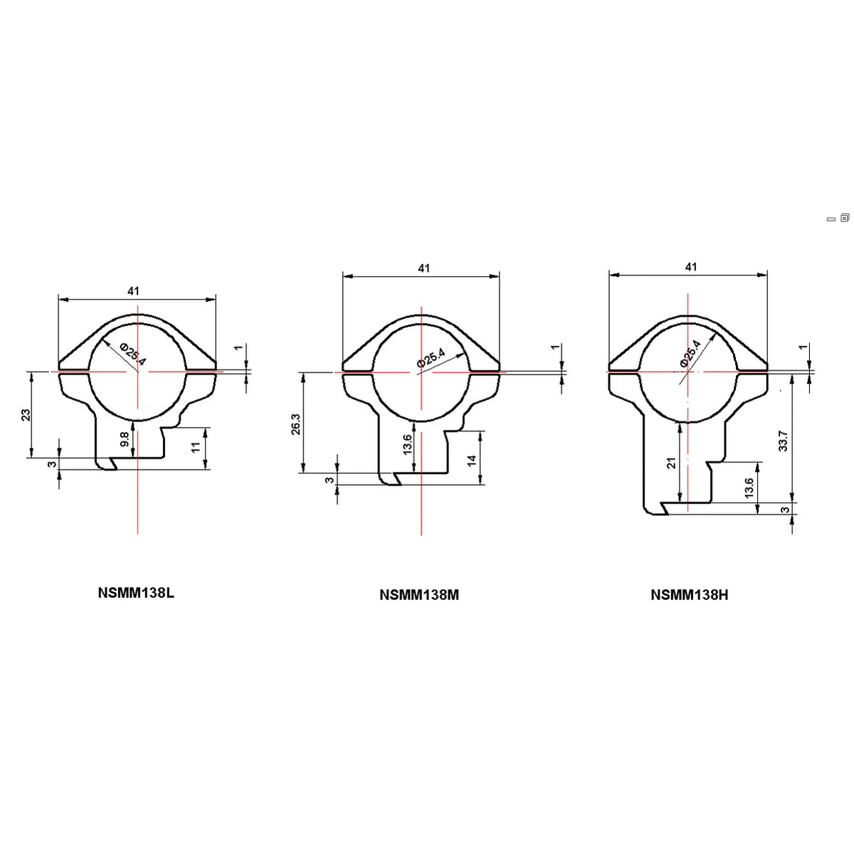 Nikko Stirling Match Rings - Hunt The Night