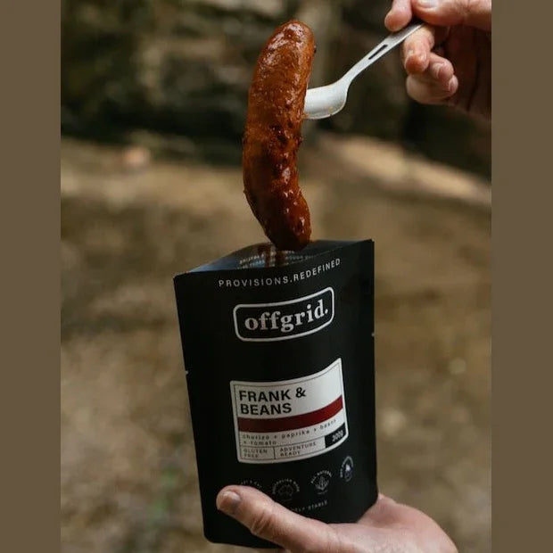 Offgrid frank & beans heat & eat meal - 300gr - Hunt The Night