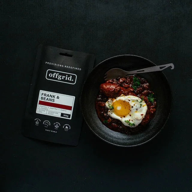 Offgrid frank & beans heat & eat meal - 300gr - Hunt The Night