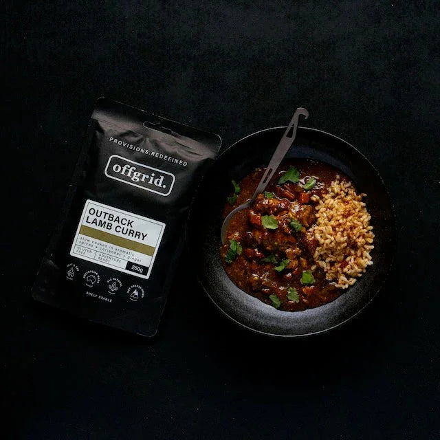 Offgrid Outback Lamb Curry - 250gr - Hunt The Night