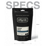 Offgrid good rice heat & eat meal - 300gr - Hunt The Night