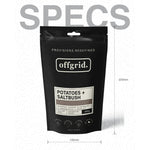 Offgrid potatoes & saltbush heat & eat meal - 300gr - Hunt The Night