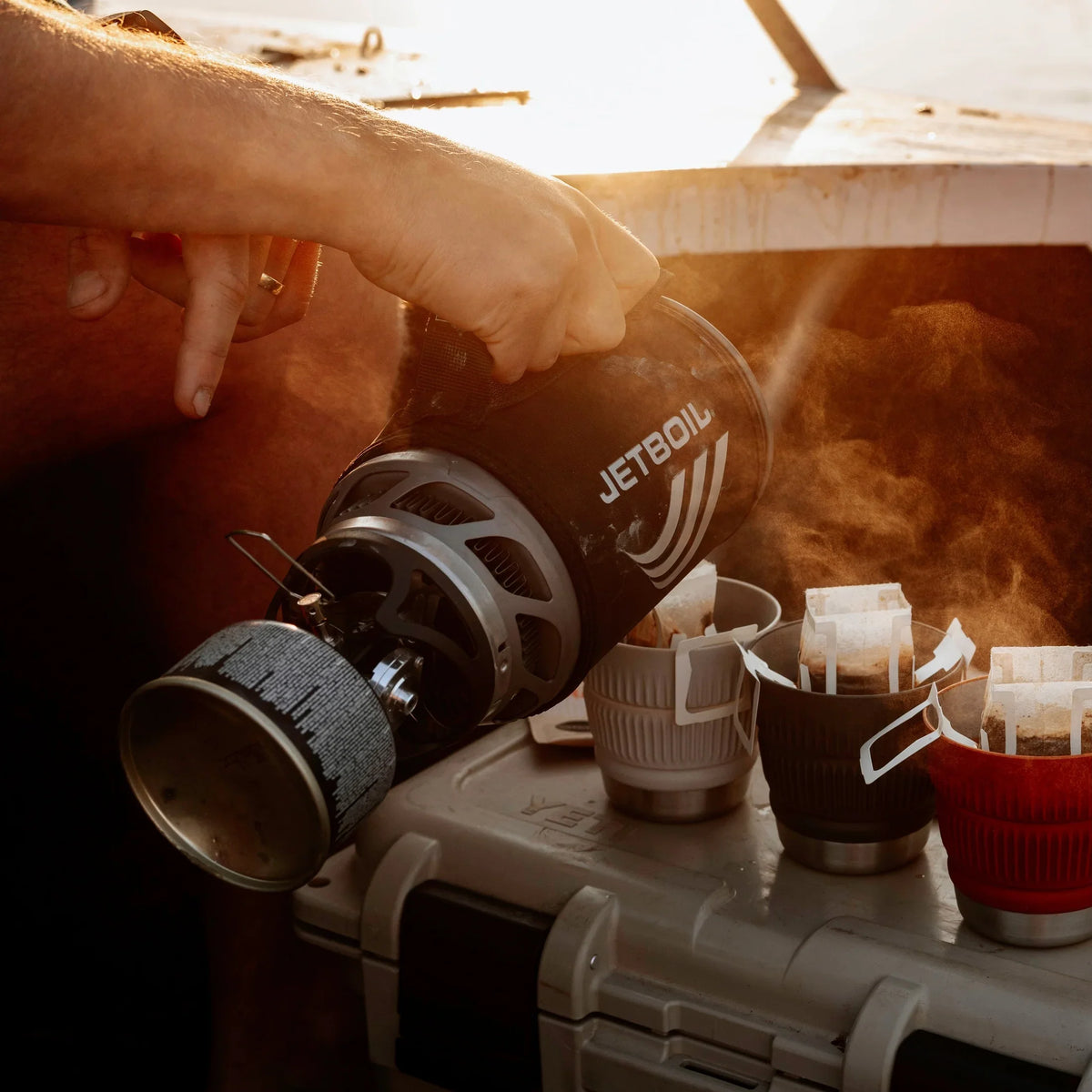 Compostable Drip coffee bags - 5 Pack - Hunt The Night