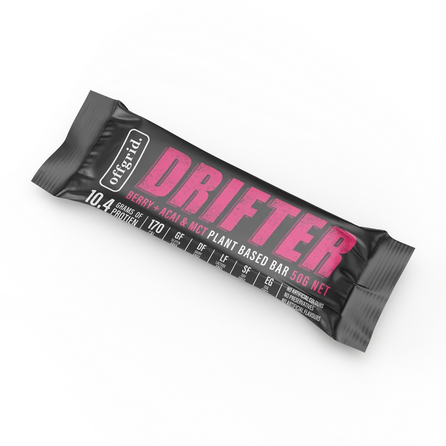 Drifter plant based protein bars