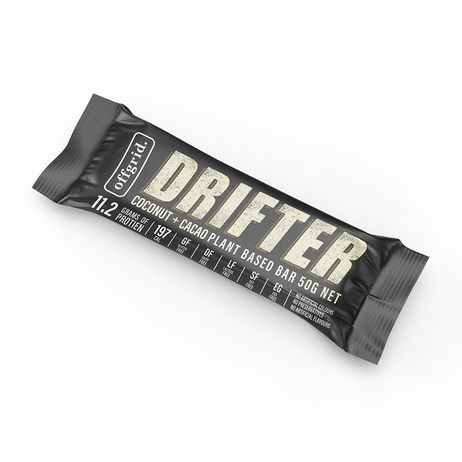 Drifter plant based protein bars