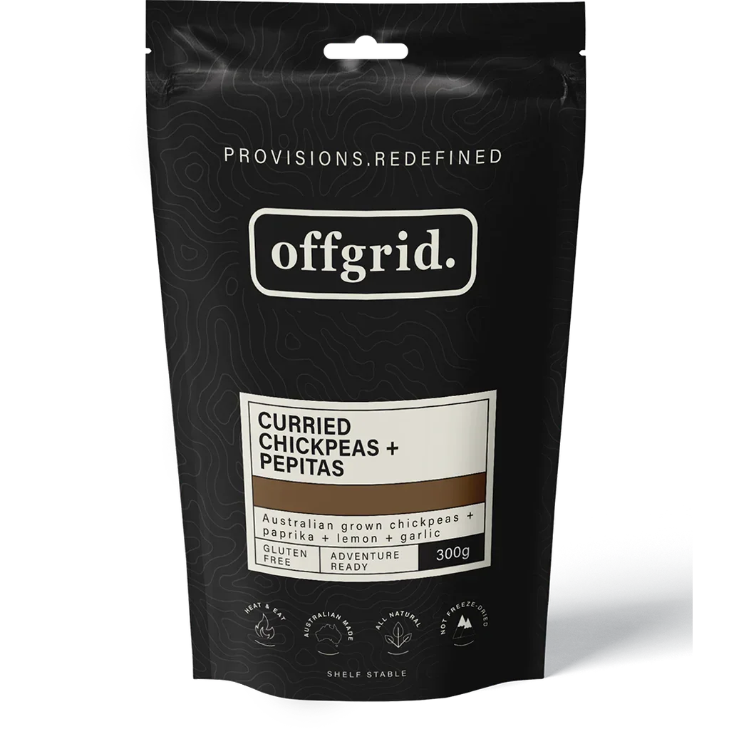 Offgrid curried chickpeas & pepitas - 300gr - Hunt The Night