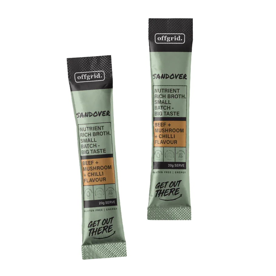 Offgrid sandover - nutrient rich broth - Hunt The Night