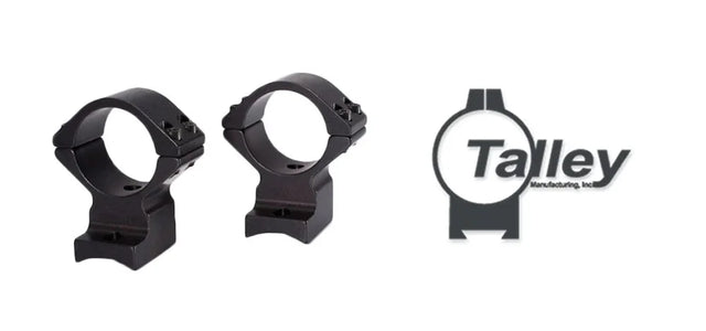 Talley 1" Alloy Lightweight Rings - Black (Low, Marlin Models 336-1895)