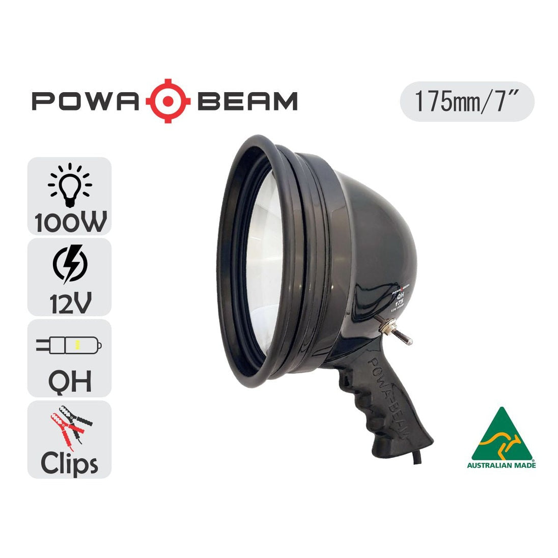 Powa Beam 7" Spotlight - Hunt The Night