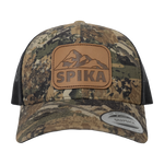 Spiker Patch Trucker Cap - Mountain - Camo/Black