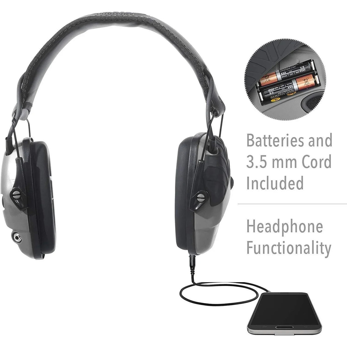 HOWARD LEIGHT IMPACT SPORT EARMUFF BLACK - Hunt The Night