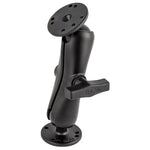 RAM-101U - RAM® Double Ball Mount with Two Round Plates - Hunt The Night