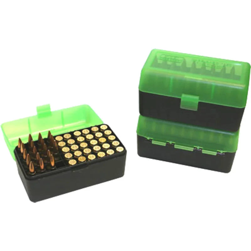 MTM AMMO BOX 50RND FLIP TOP 270UP