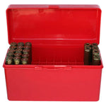 MTM 60 RD HINGED AMMO BOX 30-06/270 - RED