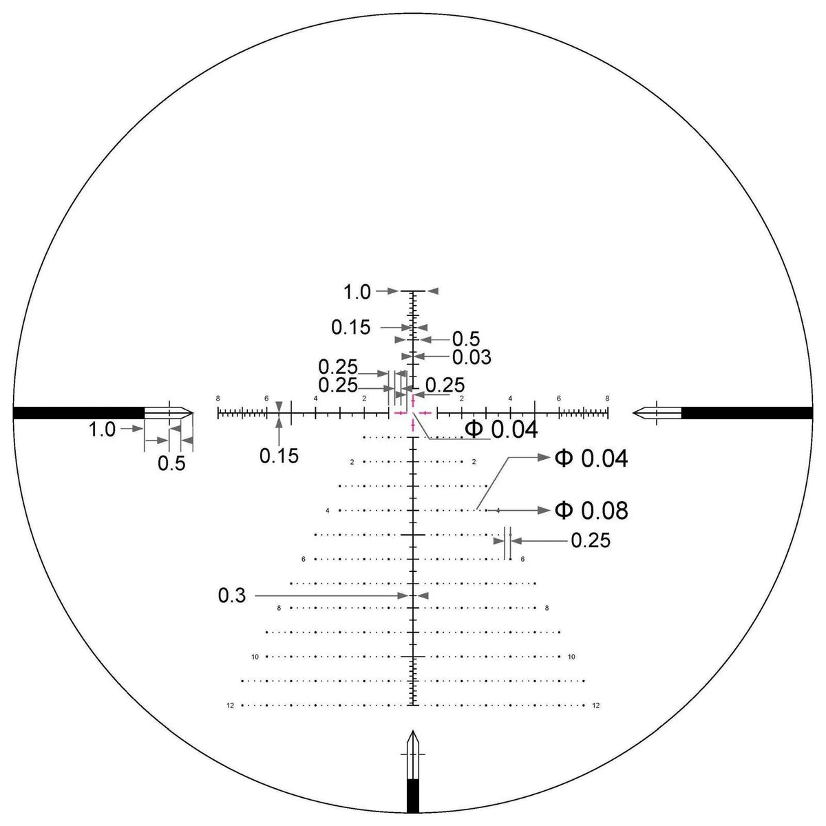 Arken SH4J GENII 6-24x50 GEN2 FFP VPR MOA - Hunt The Night