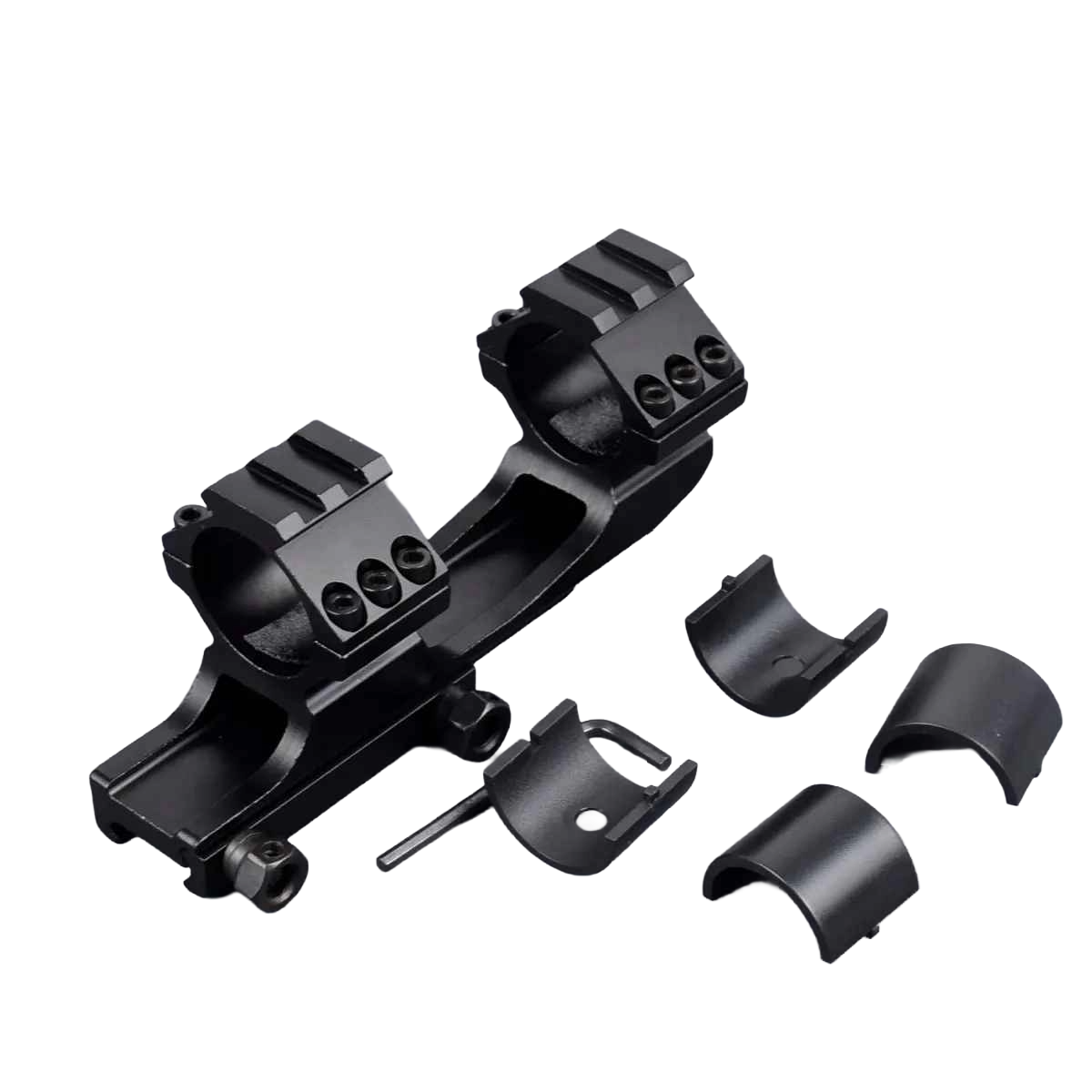 StrikeHold QD 30mm/1icn QD Ring with Picatinny Accessory Mount