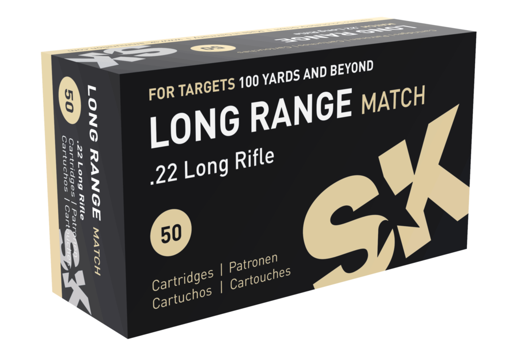 SK 22LR Long Range Match 40gr LRN Ammunition (50pk)