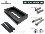 SmartRest Arca Gun Mount Plate for flat stock