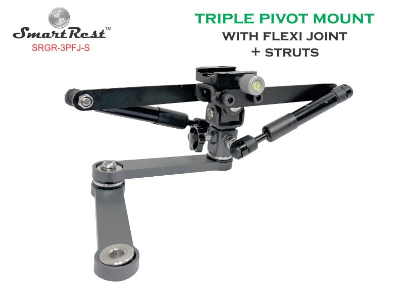 SmartRest Triple Pivot Mount + Flexi Joint + Struts