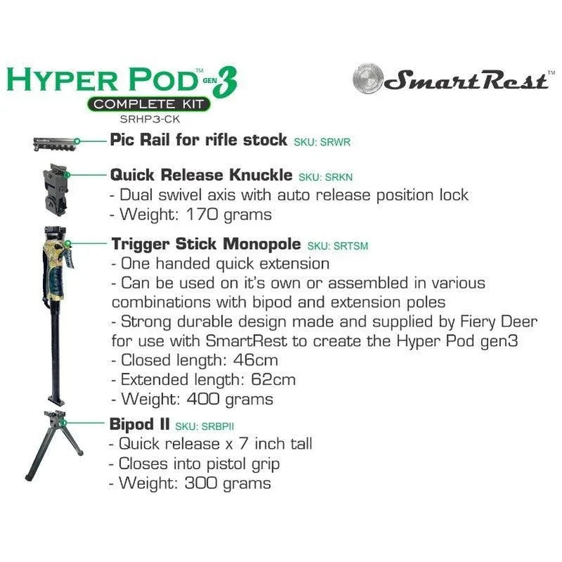 SMARTREST HYPER POD 3 COMPLETE KIT - Hunt The Night