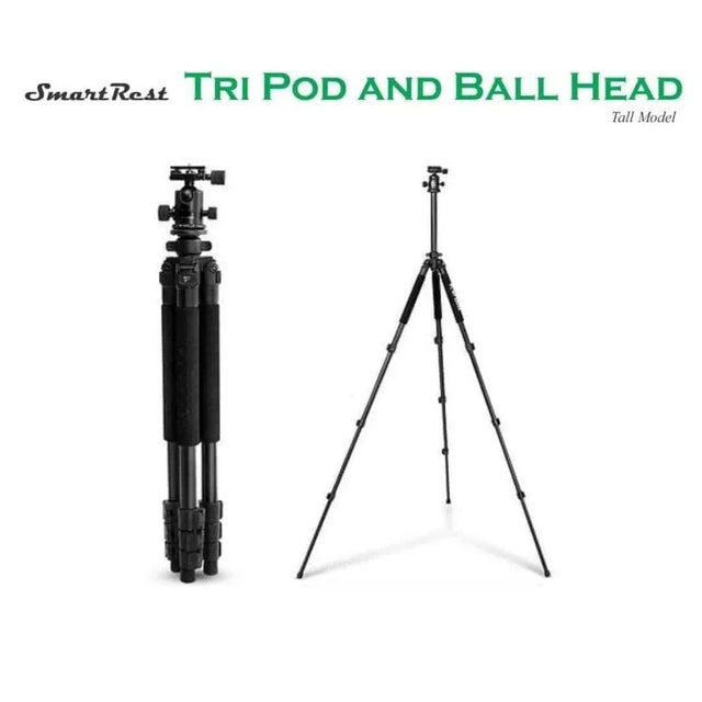 SmartRest Tripod + Ball Head-Aluminium