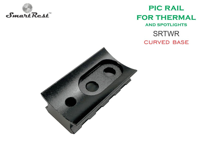 SmartRest Picatinny Rail For Thermal - Curved Base