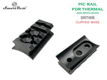 SmartRest Picatinny Rail For Thermal - Curved Base